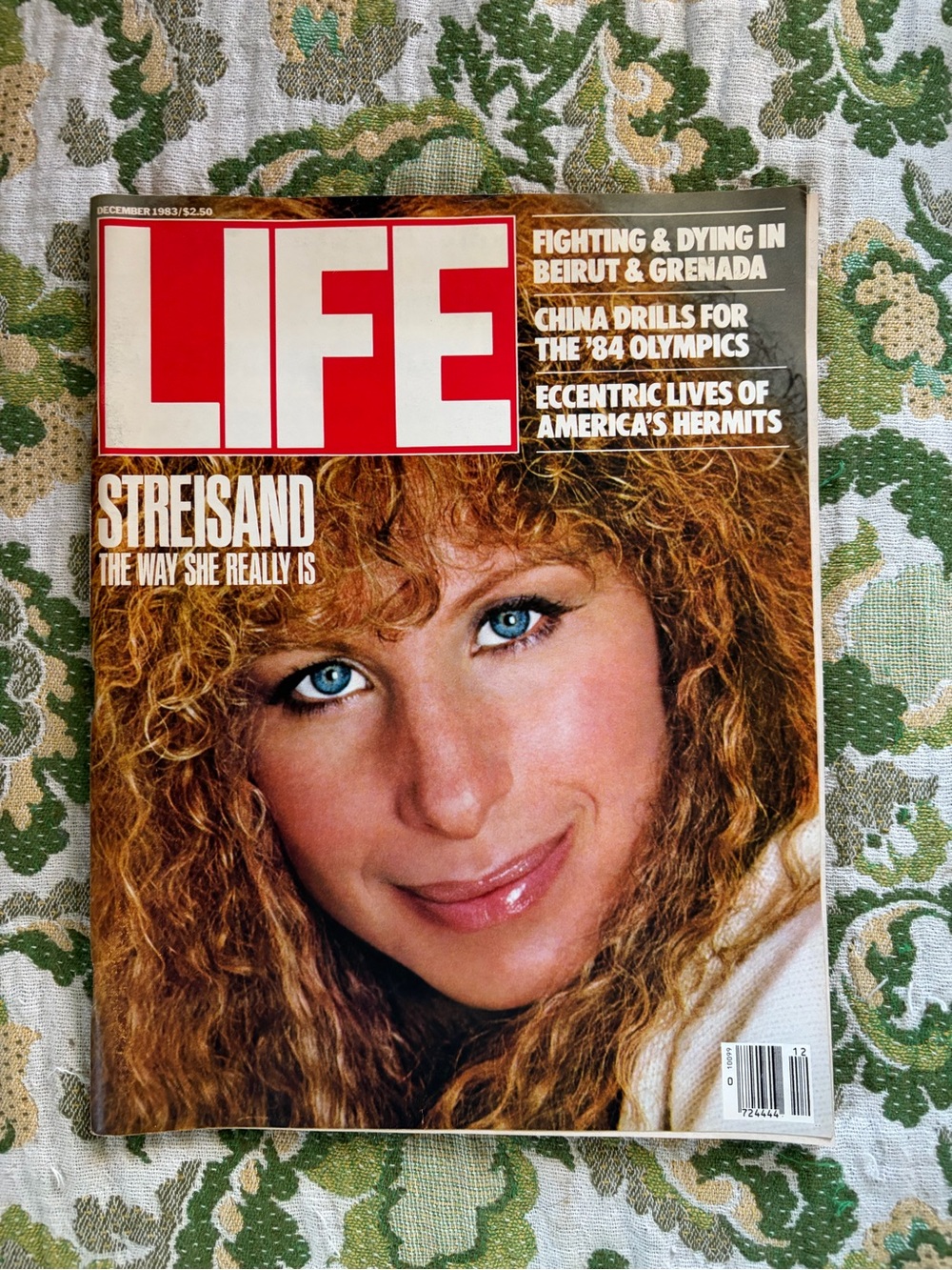 LIFE Magazine Cover Featuring Barbra Streisand - 1983